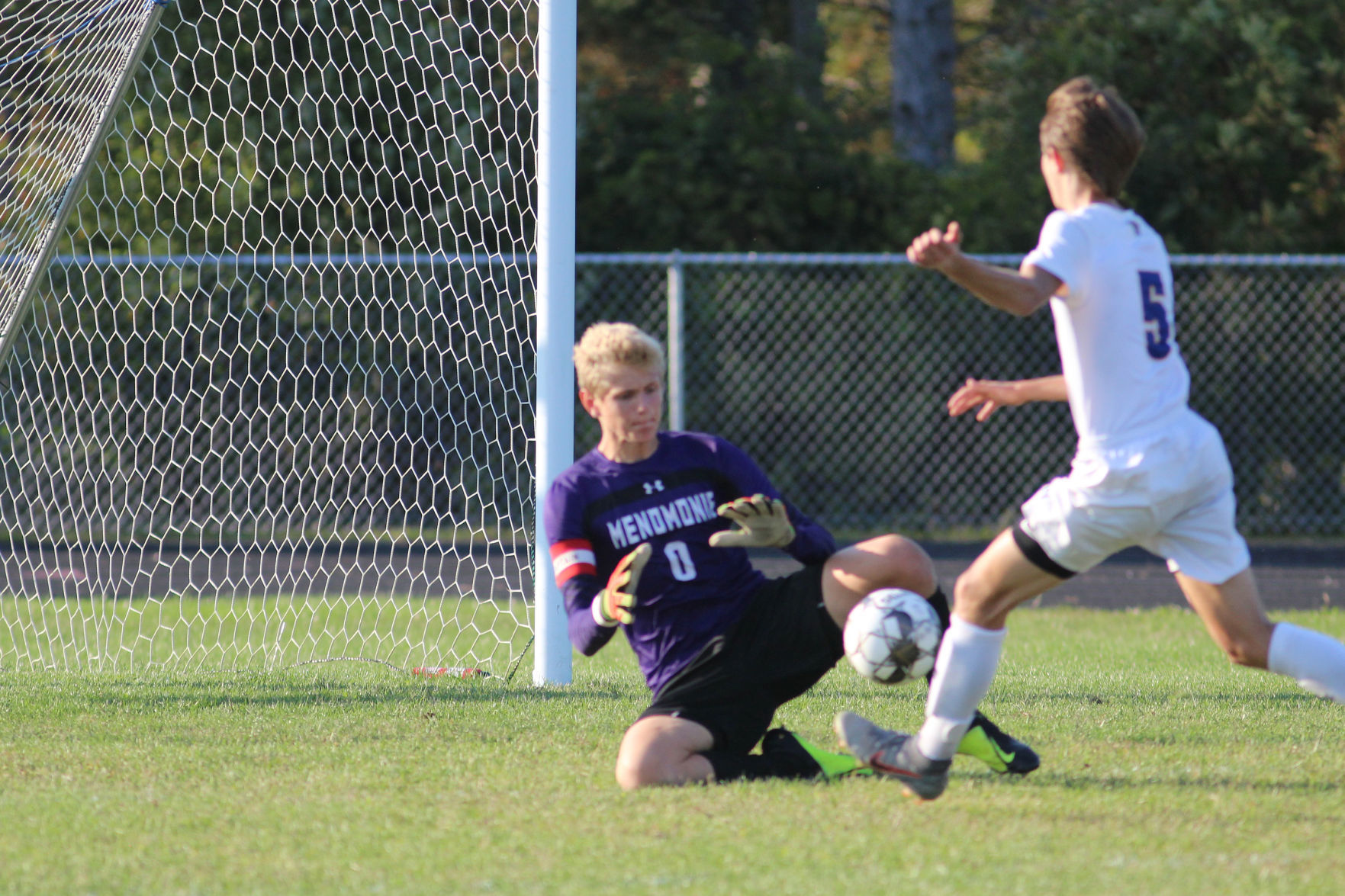 Rice Lake at Menomonie boys soccer 9-17-19
